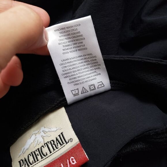 Pacific Trail Black Hiking Pants L - Picture 9 of 10